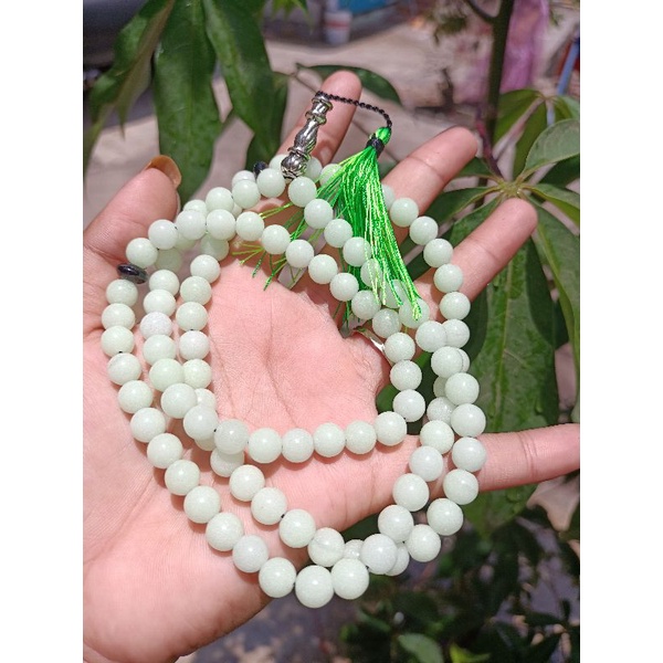 tasbih 99 batu fosfor asli 08mm