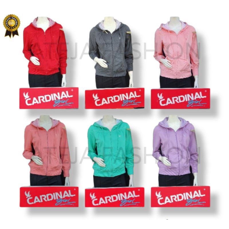 CUCI GUDANG SWEATER HOODIE CARDINAL GIRL Sweater Cardinal / Sweater Hoodie Cardinal / Sweater Cewek / Hoodie Cewek 100% ORIGINAL