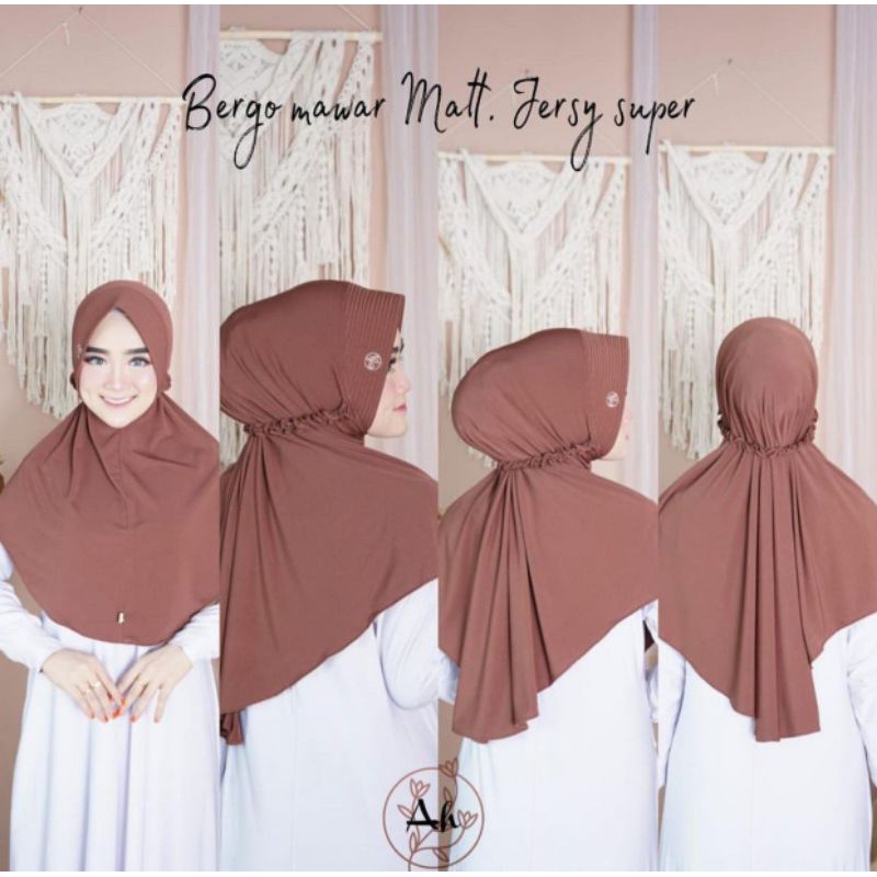 BERGO MAWAR JERSY BORDIR AH