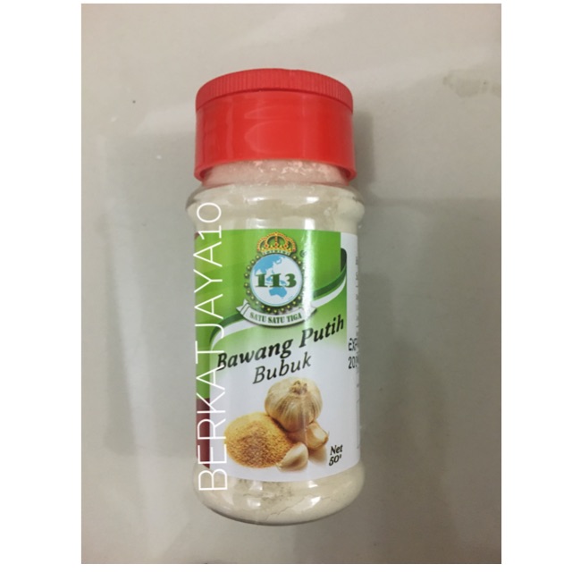 Bumbu Masak 113 Bawang Putih Bubuk Satu Satu Tiga 45 gr