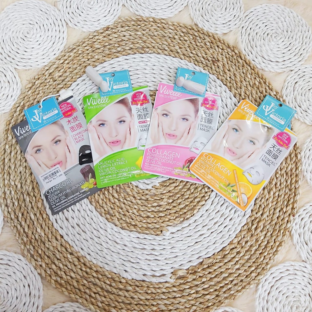 VIVELLE SHEET MASK / FACE MASK / MASKER WAJAH