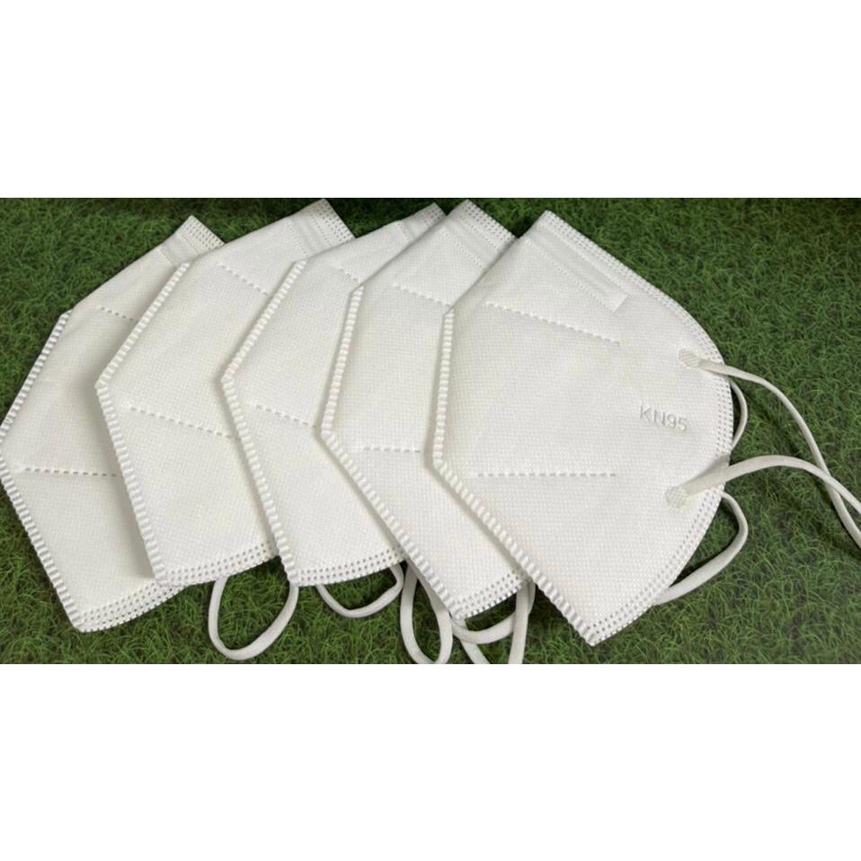 KN95 Izin KEMENKES RI isi 10Pcs/Pack Masker Polos 5ply Anti Virus Dewasa IMPORT High Quality