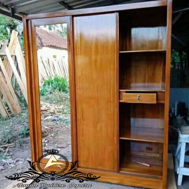 Lemari minimalis 3 pintu