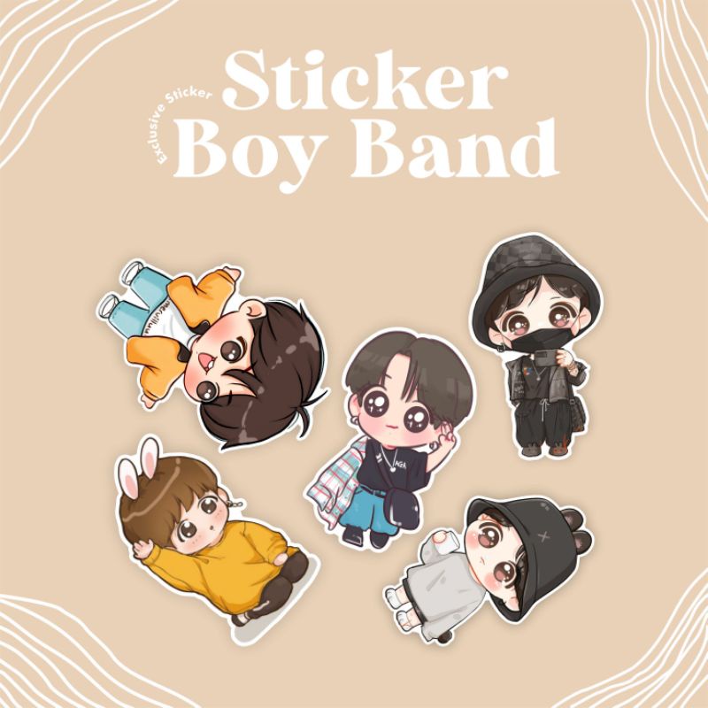 

STIKER CHIBI BOYBAND EX