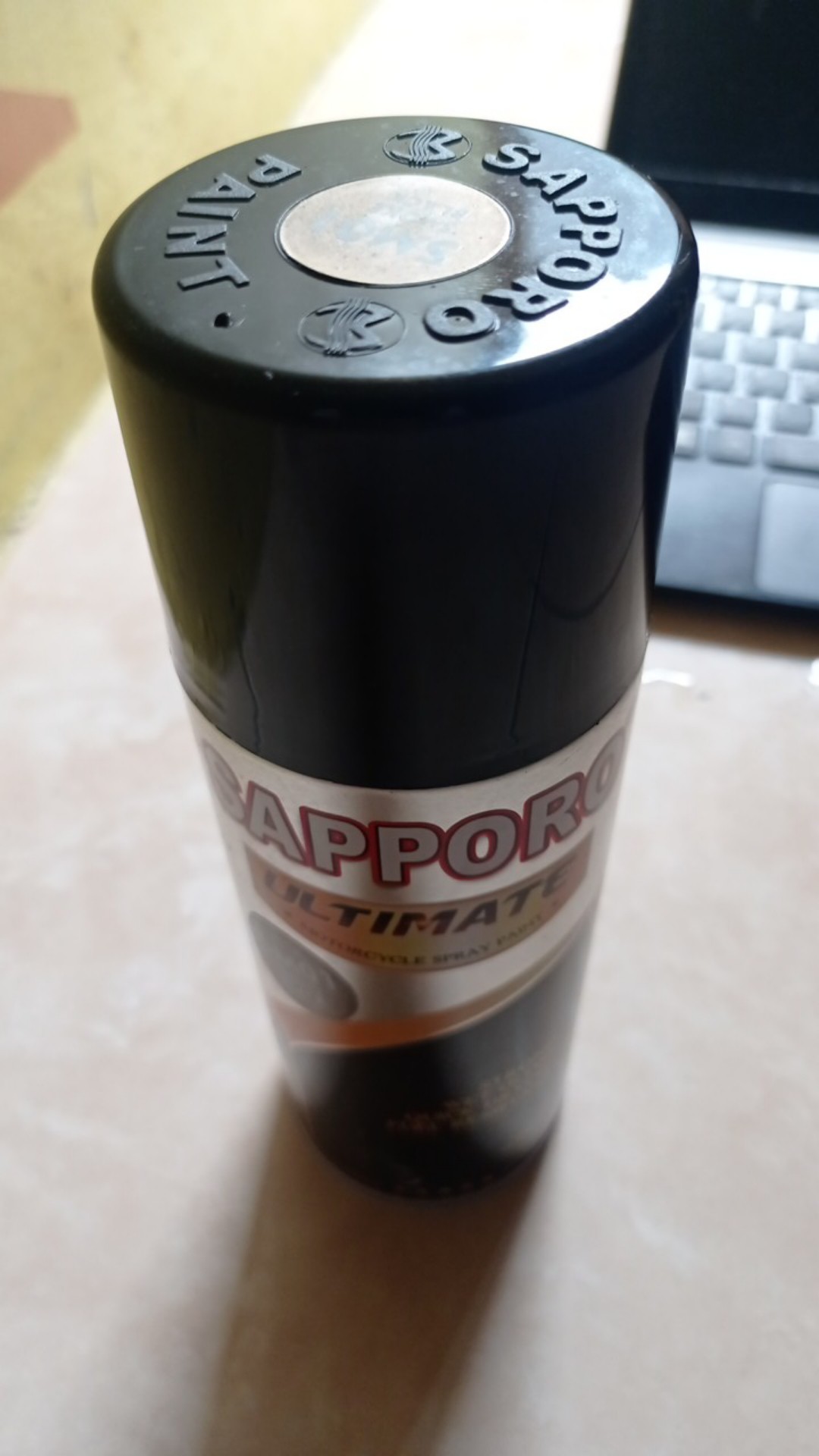 Cat Semprot Sm01 Smoke Black Smoke Hitam Transparan Sapporo Ultimate Spray