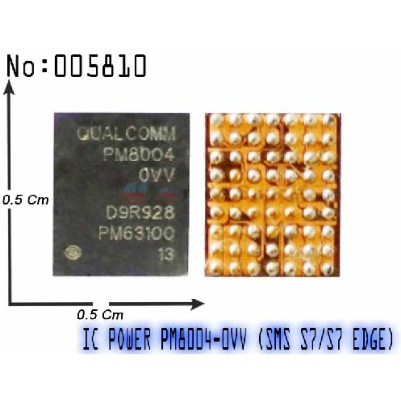 IC POWER PM8004 0VV SAMSUNG S7 S7 EDGE ORIGINAL NEW TESTED PM 8004-0VV