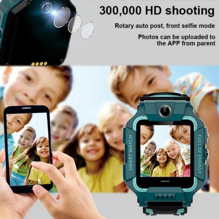 ☼ Jam Tangan Imo Anak Anti Air Z5 / Z6 Gps Tracker Sos Memantau Lokasi Anak Imei Aktif ♕