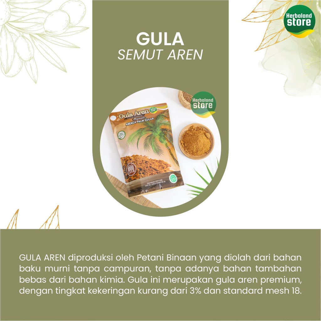 ILFAZY FOOD Gula Aren Semut Organik Murni 1 kg