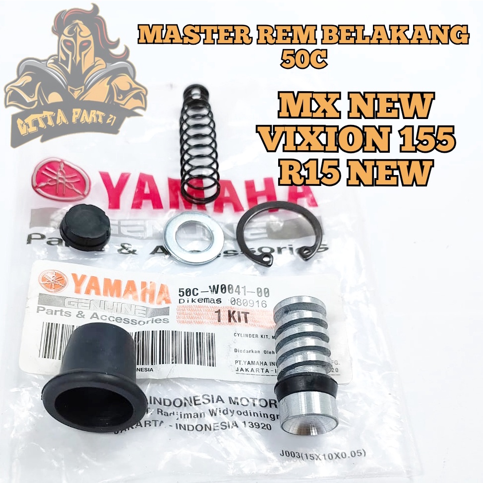 MASTER REM KIT BELAKANG YAMAHA 5OC KUALITAS ASLI ORIGINAL YAMAHA YGP PRESISI AWET DAN DIJAMIN MANTAP JUPITER MX NEW VIXION 155 R15 NEW