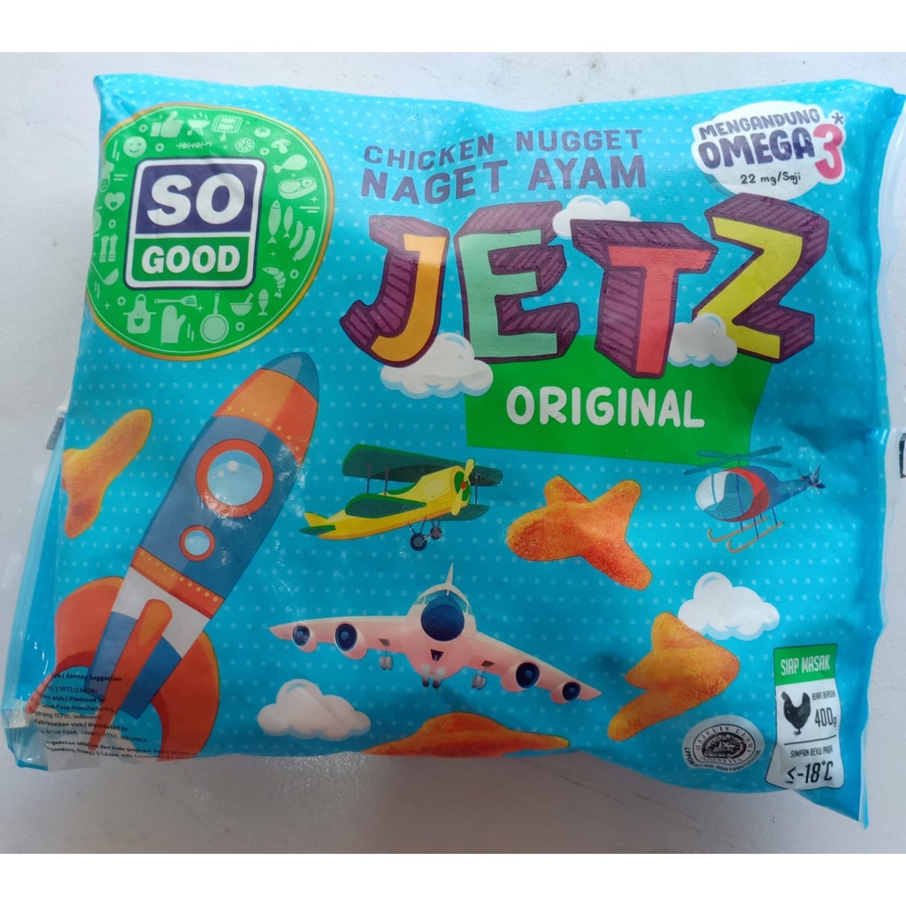 

Chicken Nuggets Bentuk Jetz [So Good] 400gr