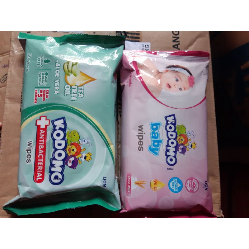 KODOMO BABY WIPES 50SHEET