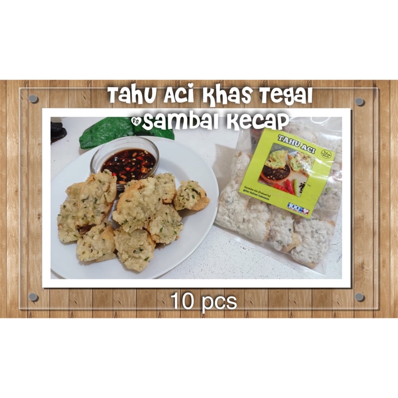 

Tahu Aci khas Tegal + Sambal Kecap ( 10 pcs) by Akar Kuliner Indonesia
