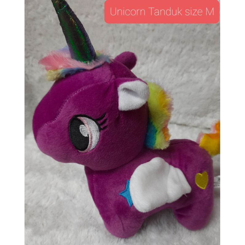 Boneka murah Unicorn M (kudaponi)