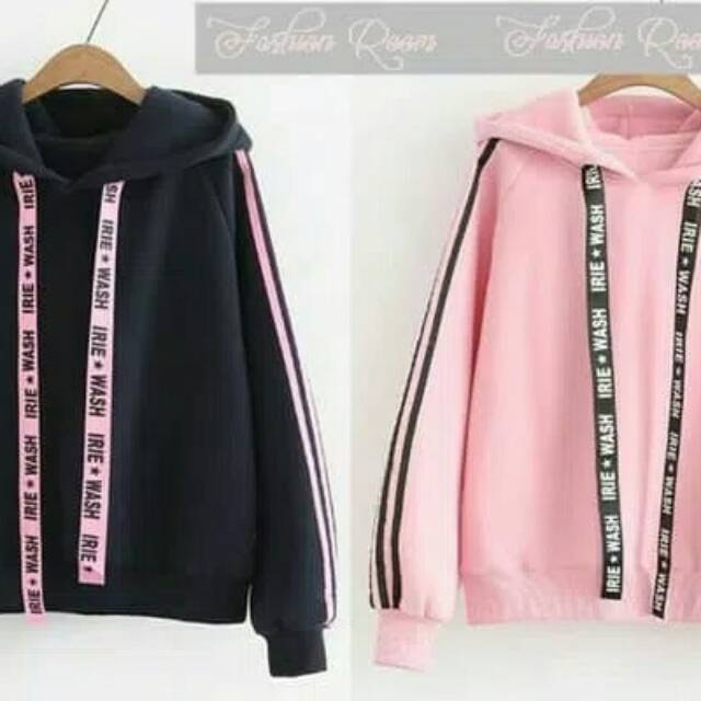 sweter baju hoodie atasan kaos cewek wanita remaja abg lengan panjang