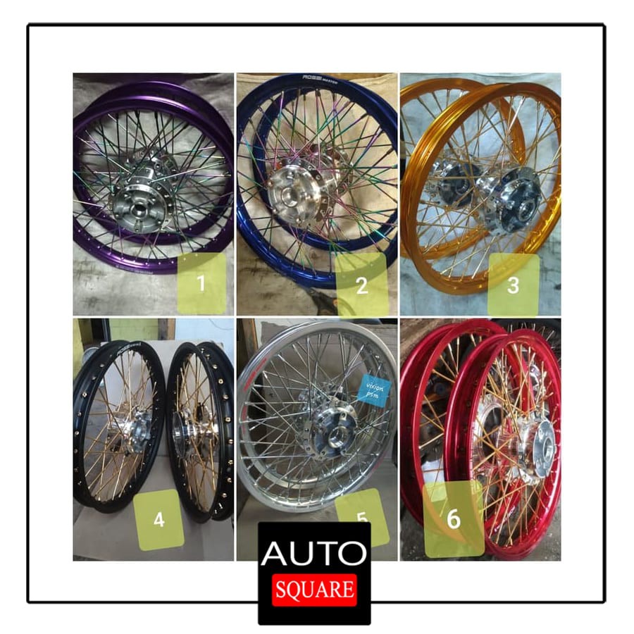 (PROMO) velg jari jari untuk motor vixion old new