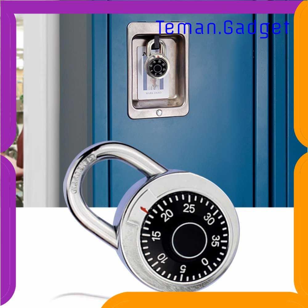 TG-IA CJSJ Gembok Brankas Rotary Padlock Digit Combination Padlock - CH-209