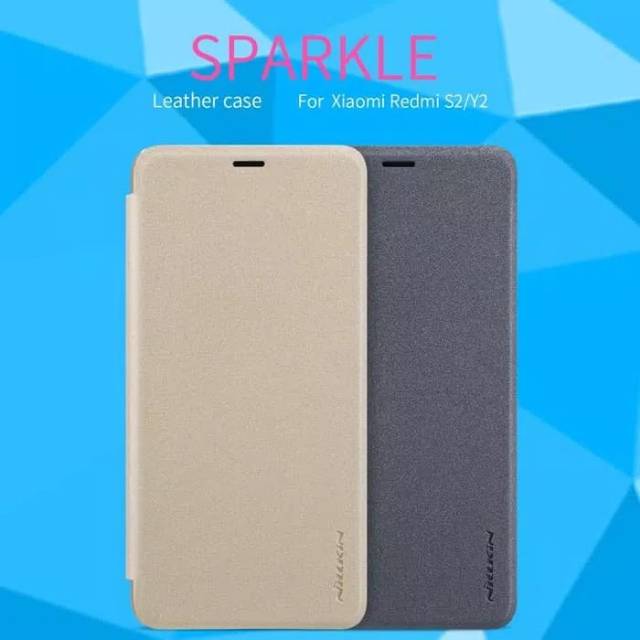 NILLKIN SPARKLE leather xiaomi Redmi S2 case casing book Flip Cover