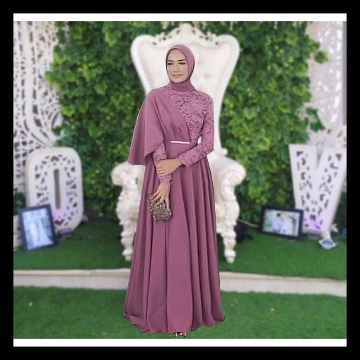 Hopylovy - Maxi Dress Wanita Yuniar