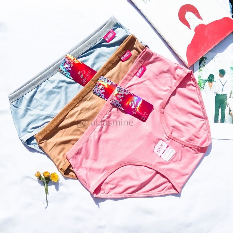 Wenrou 819 celana dalam wanita lusinan// cd wanita murah // celana dalam wenrou lusinan