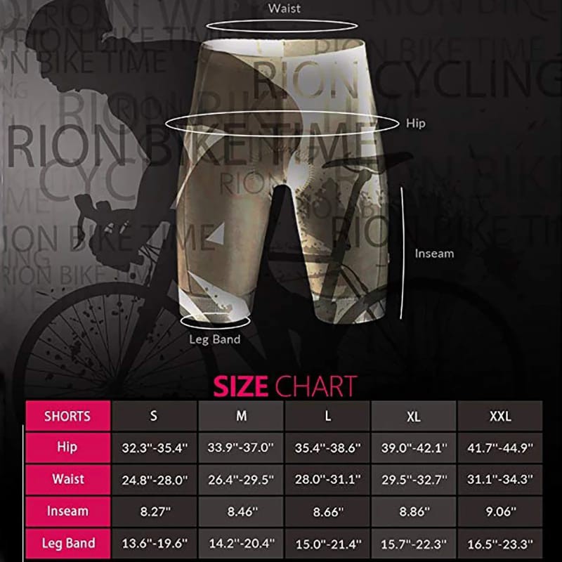 RION Cycling Shorts Women specific celana pendek sepeda wanita padding