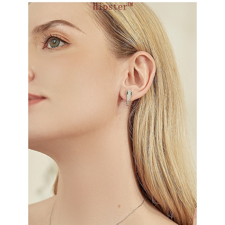 Anting Tusuk Sterling Silver 925 Elegan Untuk Wanita