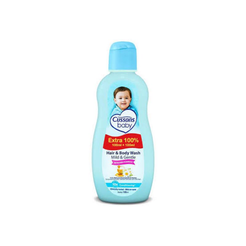 Cussons Baby Hair &amp; Body Wash Mild &amp; Gentle / Sabun &amp; Shampi Bayi / Cussons