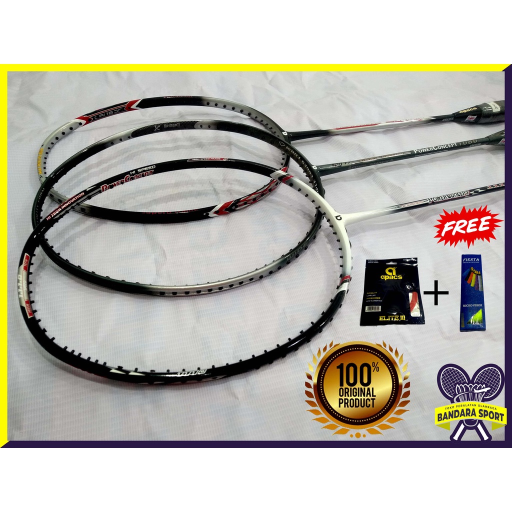 Raket badminton bulutangkis apacs power concept 9900, 1080, 1110