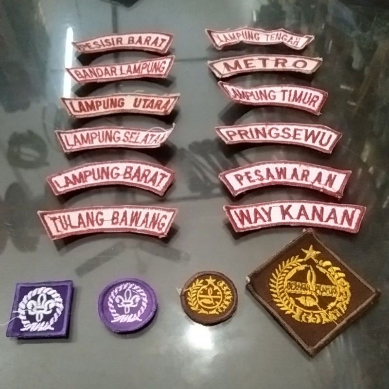 bordiran atribut pramuka