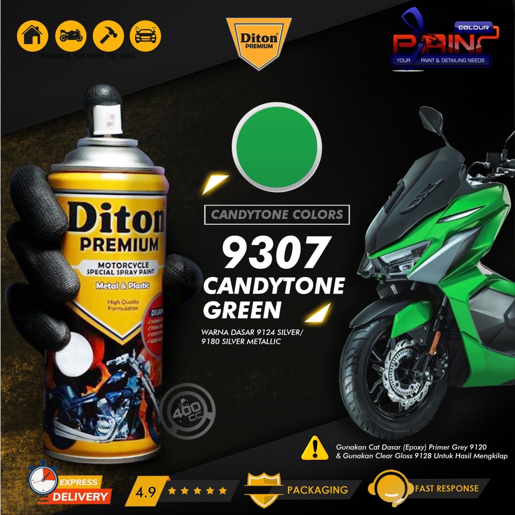 Diton PREMIUM 9307 Candytone Green Cat Semprot