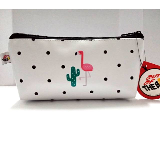 

OTB Pencil Case Flamingo Polkadot