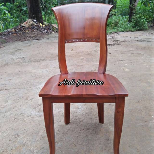 Kursi makan kayu jati kursi minimalis mebel jepara