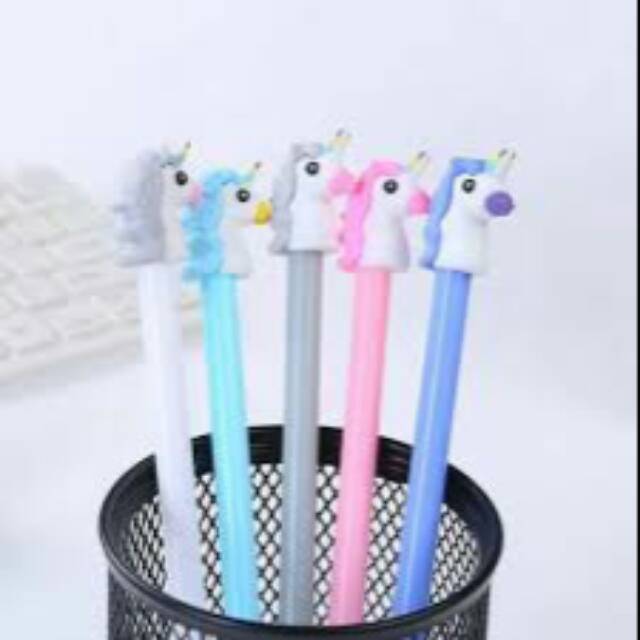 

Pulpen gel unicorn elegan lucu