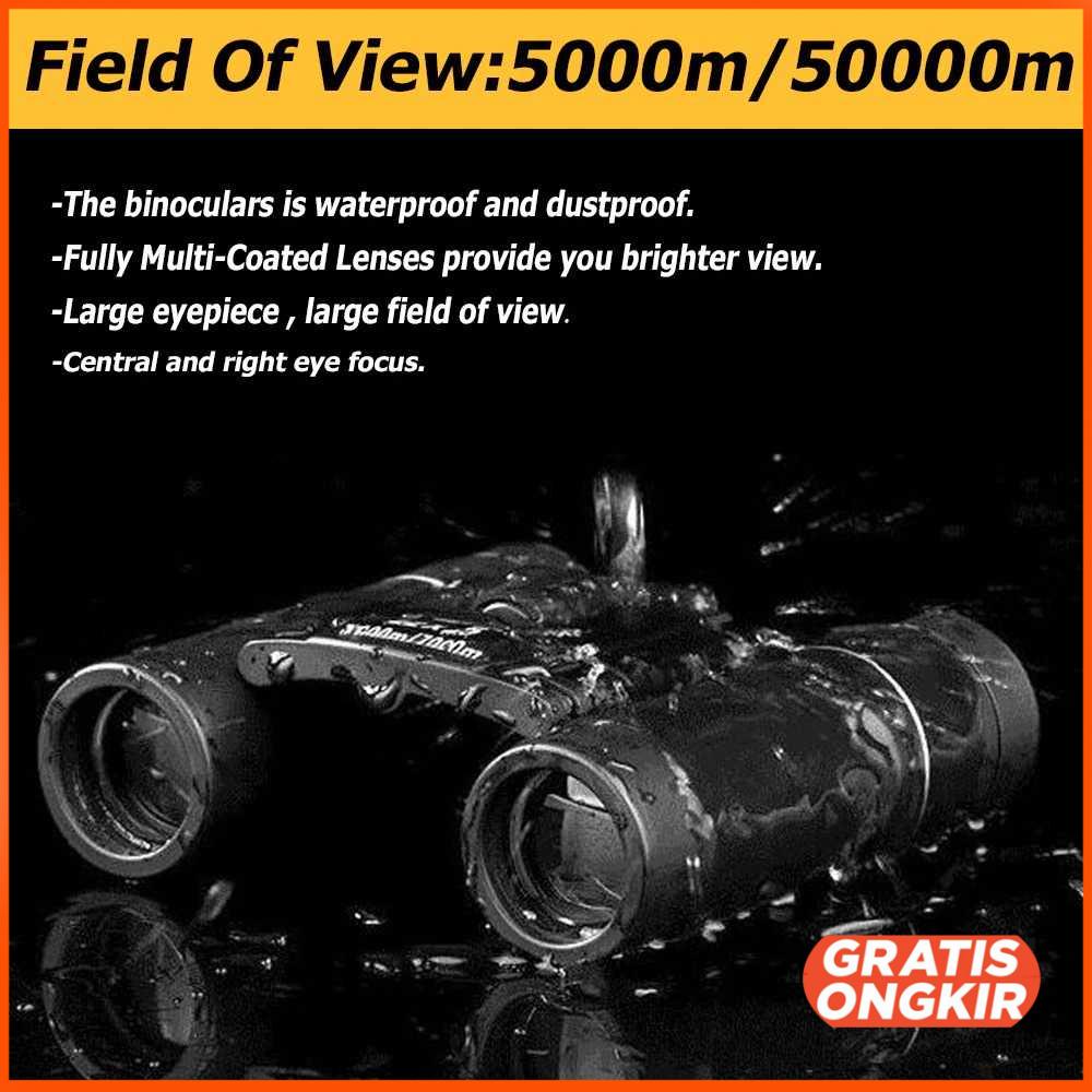 Teropong Binocular Magnification 300x25 Night Vision - XB821PP