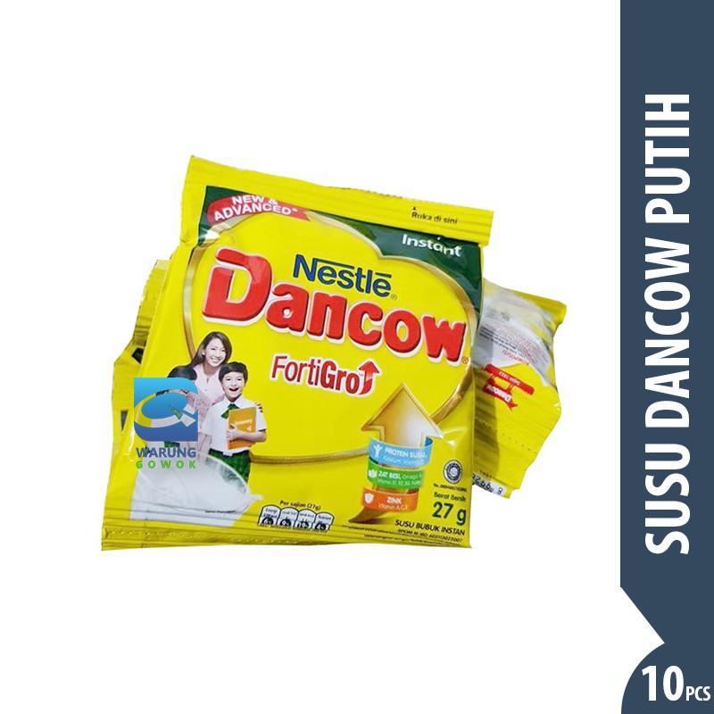 

Dancow Susu Instant Sachet 27gr - 10pcs