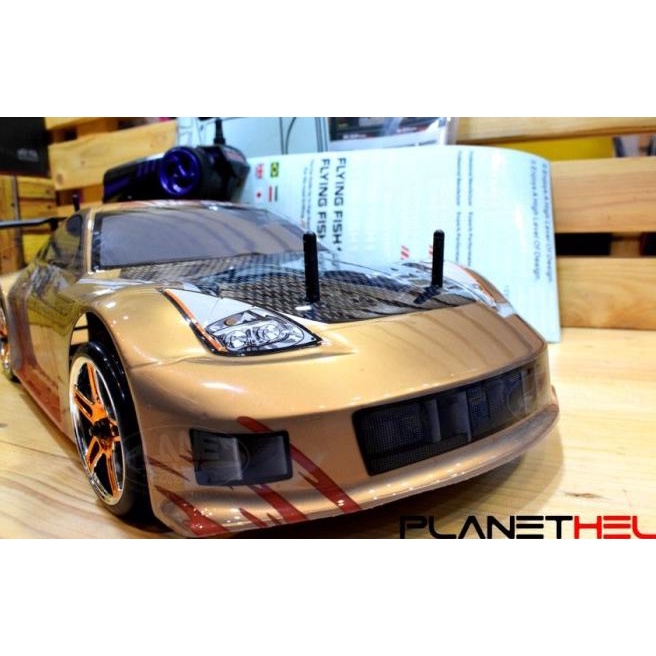 HSP RC DRIFT CAR FLYING FISH 4WD FULL PROPO 1/10 SCALE EP RTR READY TO