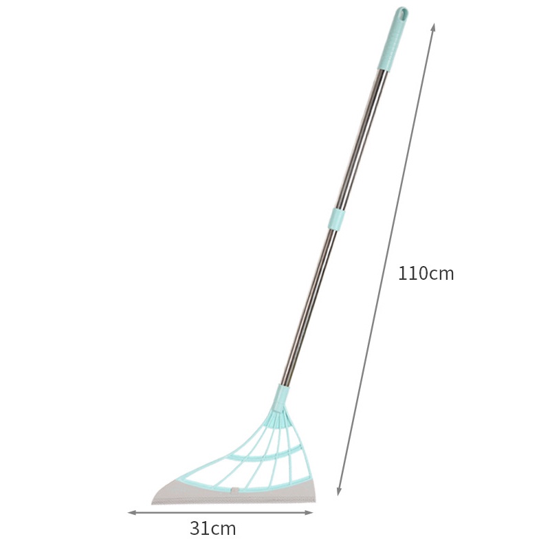 Sapu Pembersih Lantai / Jendela Gagang Panjang Dapat Dilepas Cepat Kering