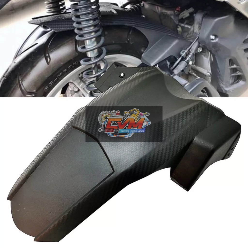 Spakbor Kolong Nmax Old 2015-2019 Huger Nmax Old 2015-2019 Bahan Plastik Abs Model Panjang