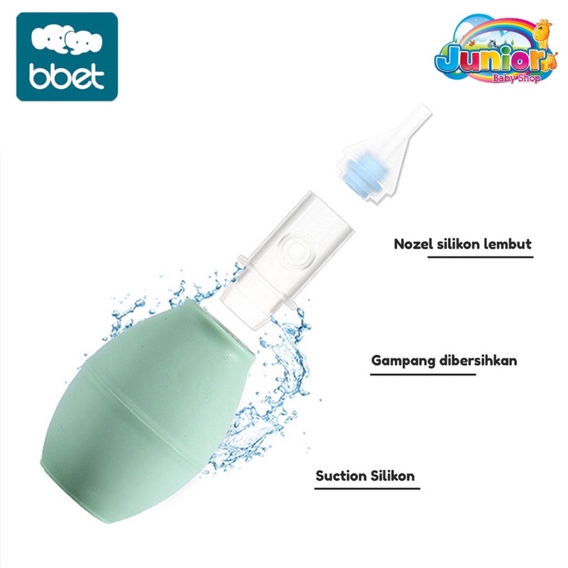 BBET Nasal Aspirator and Tweezer | Penyedot Ingus Bayi BPA Free