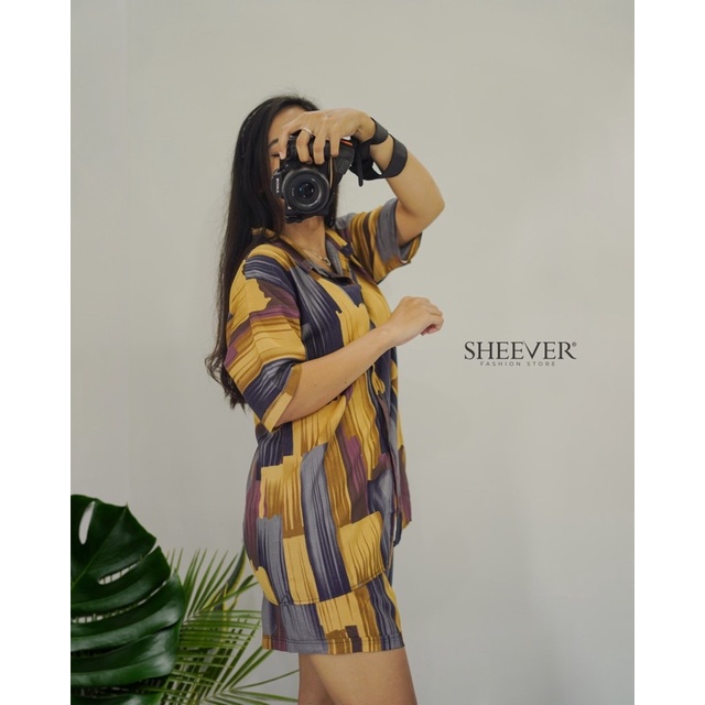 PIYAMA WANITA / KATUN Premium Piyama Sheever One Set