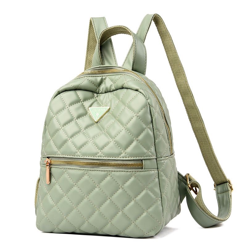 SG2051 Syafniegalery ransel import motif belah ketupat wanita tas sekolah