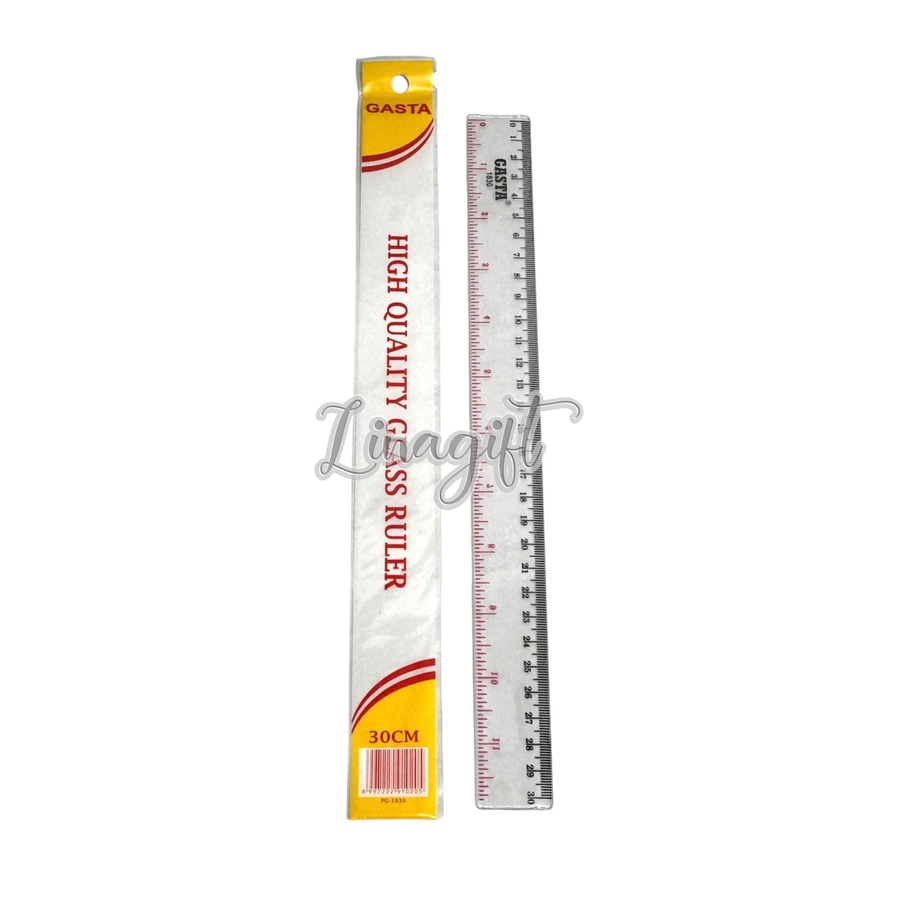 ( Ecer ) PENGGARIS PLASTIK TRANSPARANT - GARISAN BENING POLOS / KARAKTER / PLASTIC RULER NETRAL BENING PANJANG 15 cm / 20 CM/ 30 CM