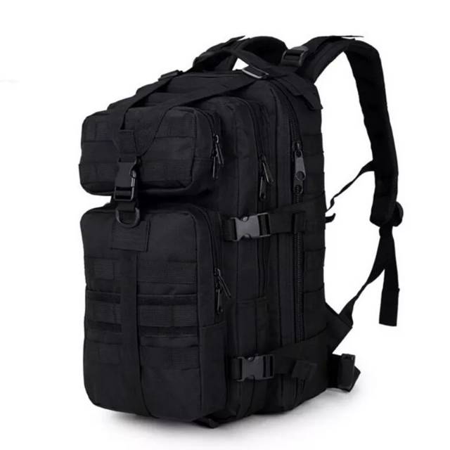 Tas premium  hitam Army/ tas pria tas punggung tas gunung hiking