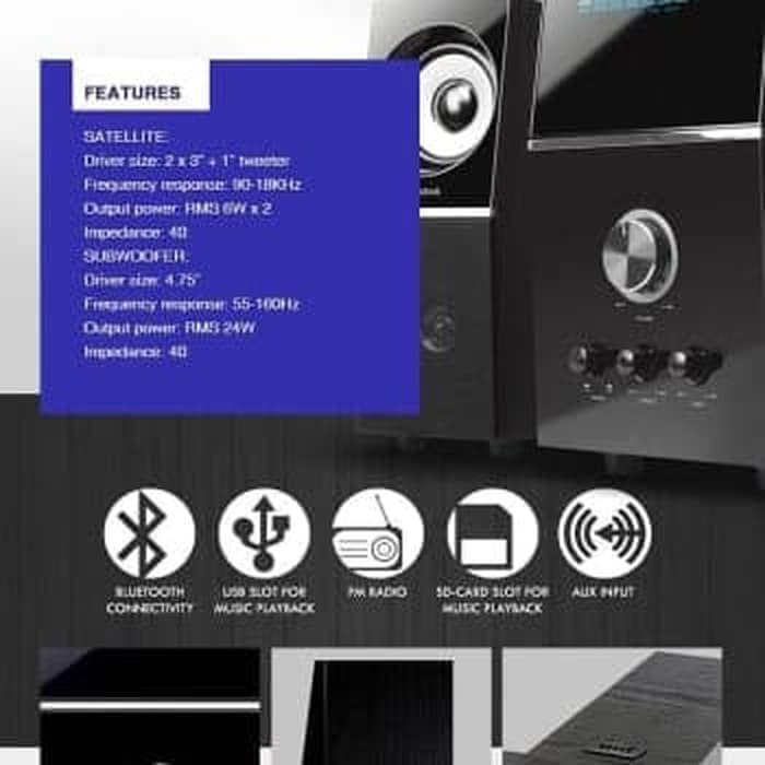 SpeakerSonicGear Evo5 ProBTMI speakerBluetooth speakermurah