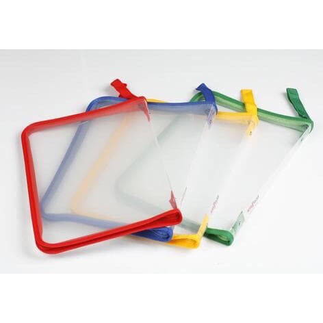 

Map Plastik Resleting Jaring Jala Zipper Bag Folio dokumen atk