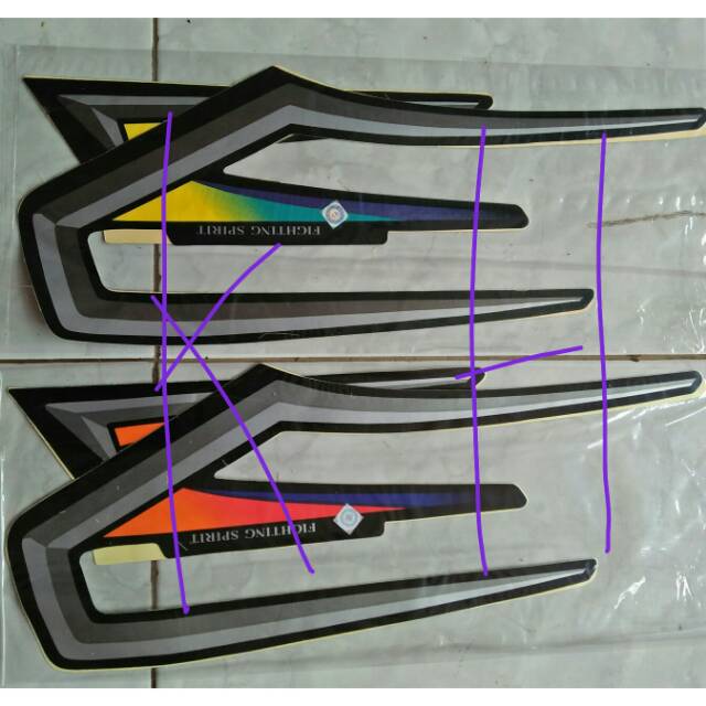 Striping rx king 2001