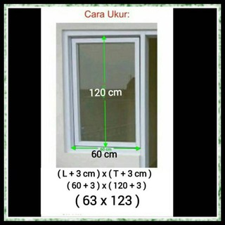  Kasa  Nyamuk Fiberglass List Magnet  Kawat Nyamuk Jendela 