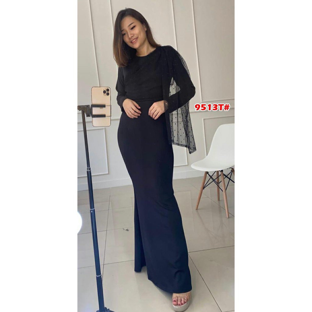 Dres Priscill// Dress Pesta Muslim Fashion// Style Fashion Dress Muslim Priscill Jessica Collection 9513T#