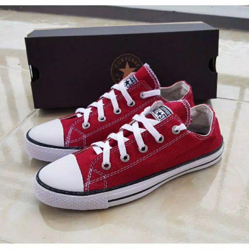 Sepatu convers allstar clasik low termurah tanpa box