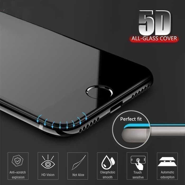 Tempered Glass Full HD For Vivo Y50i - Y30i - Y27 Y22 Y20s Y20i - Y16 - Y02t Y01 - Anti Gores kaca Full Lem