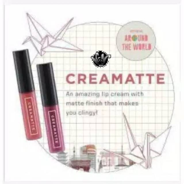 EMINA CREAMATTE LIP CREAM MATTE/EMINA/KOSMETIK BIBIR/MAKE UP/PEWARNA BIBIR/LIPSTICK/LIPSTIK EMINA